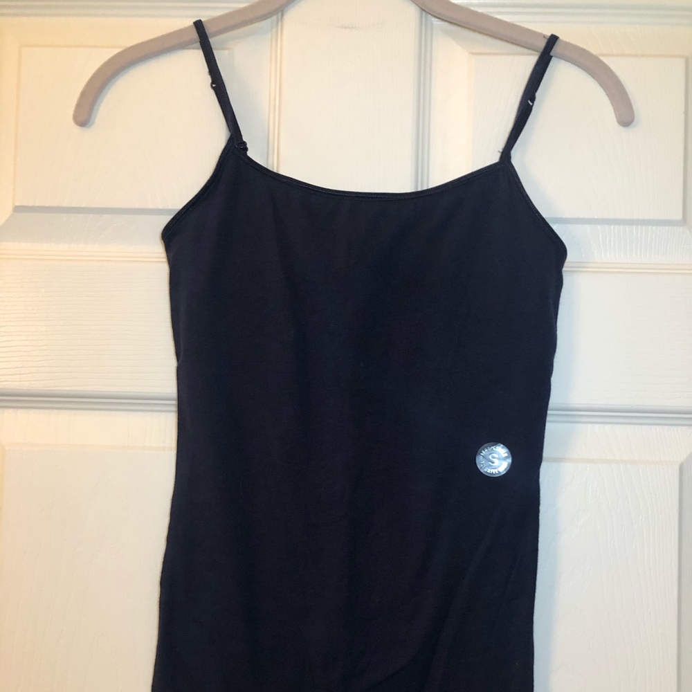 Aeropostale navy blue cami shelf-bra